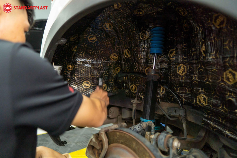 Giá cách âm StP mới nhất 2025 12 Cách âm hốc bánh xe