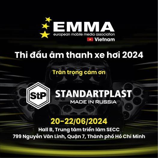StP - Standartplast tự hào khi trở thành nhà tài trợ chính của EMMA Vietnam 2024! 1 StP - Standartplast tự hào khi trở thành nhà tài trợ chính của EMMA Vietnam 2024!