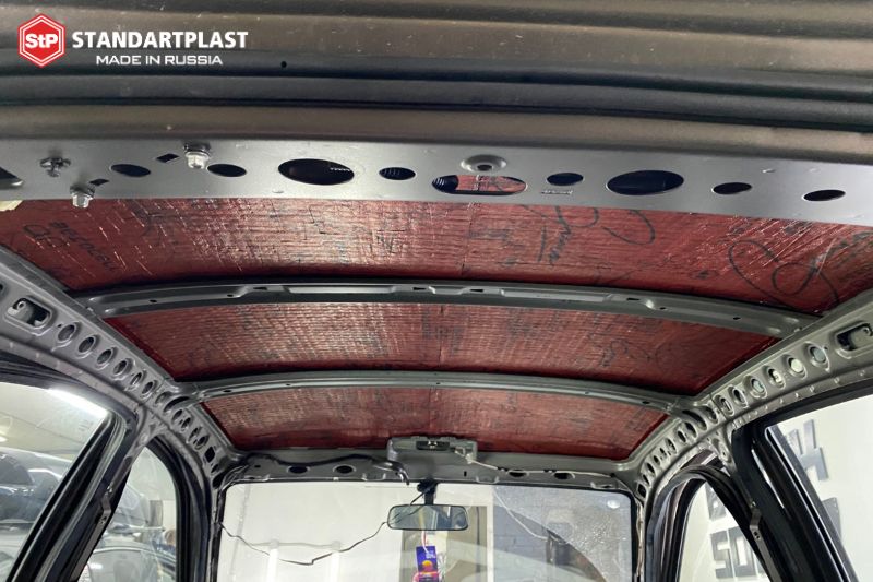Cách âm STP Aerocell QP Genio - Sản phẩm cách âm mới nhất 10 Dán cách âm StP Aerocell QP Genio trần xe