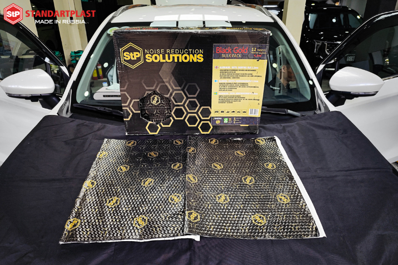 Bảng giá cách âm StP xe ô tô tại Quảng Ngãi mới nhất 2025 6 Cách âm StP Black Gold - Cách âm StP xe ô tô tại Quảng Ngãi